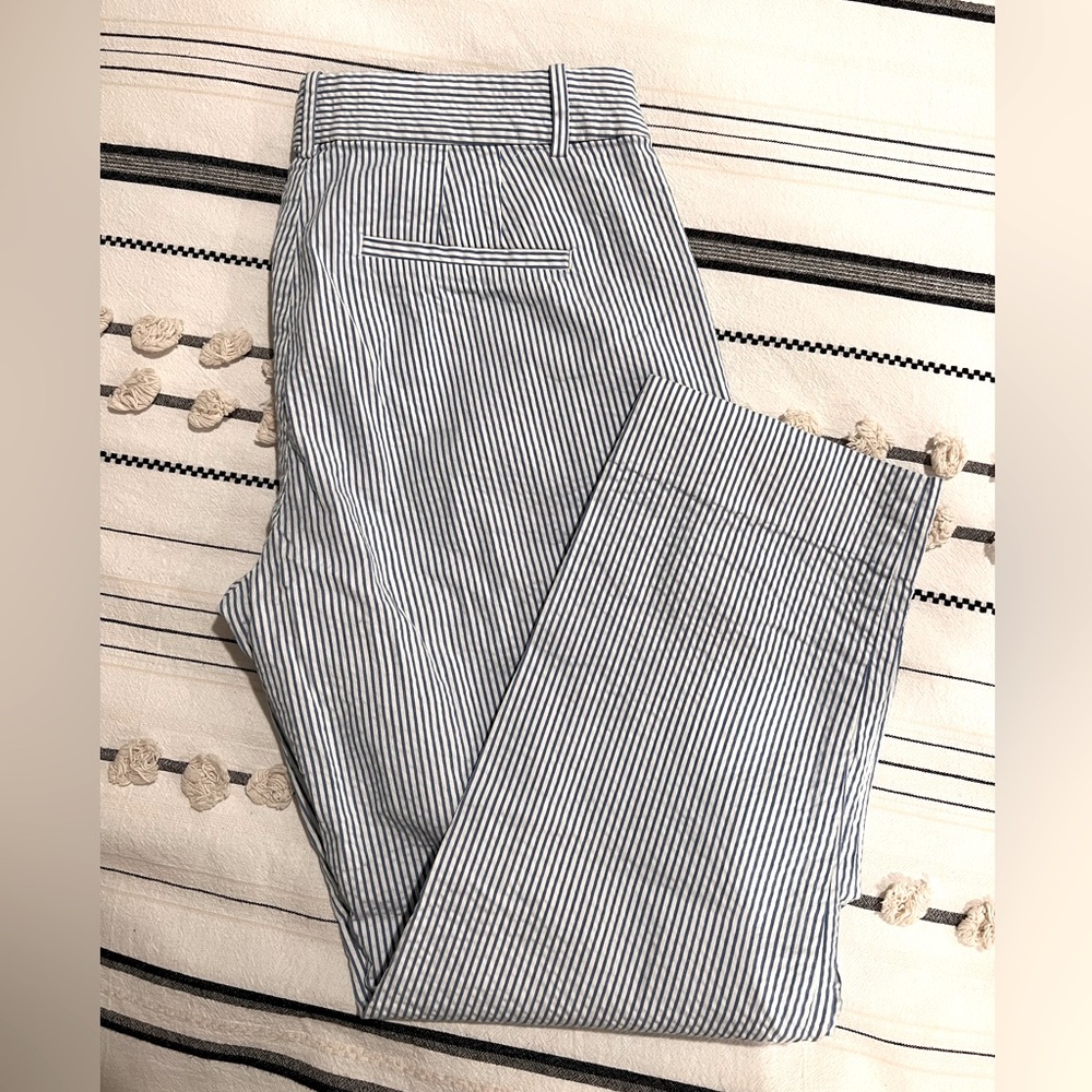 Jcrew seersucker pants